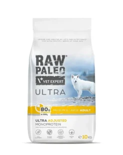 RAW PALEO Ultra Turkey Medium&Large Adult 10kg per cani adulti di razza media e grande tacchino