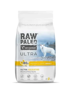 RAW PALEO Ultra Turkey Medium&Large Adult 2kg per cani adulti di razza media e grande tacchino