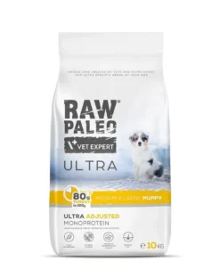 RAW PALEO Ultra Turkey Medium&Large Puppy 10kg per cuccioli di razza media e grande tacchino