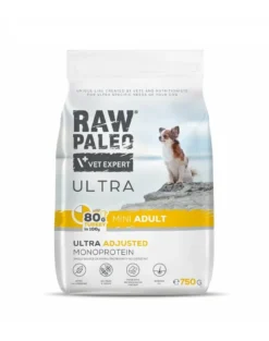 RAW PALEO Ultra Turkey Mini Adult 750g per cani adulti di piccola taglia tacchino