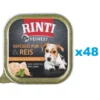 RINTI Feinest Poultry Pure&Rice vaschetta pollame e riso 48x150 g