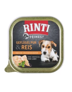 RINTI Feinest Poultry Pure&Rice vaschetta pollame e riso 12x150 g
