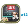 RINTI Feinest Poultry Pure&Salmon vaschetta pollame e salmone 12x150 g