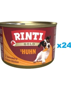 RINTI Gold Chicken Mini Pollo per cani di razza piccola 24x185 g