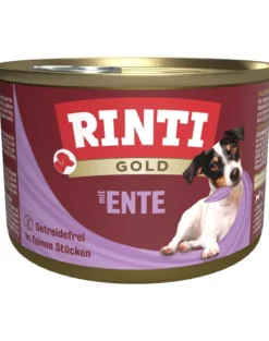 RINTI Gold Duck hearts Mini Cuori d'anatra per cani di piccola taglia 12x185g