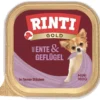 RINTI Gold Duck&Poultry Mini anatra e pollame in vaschetta 100 g