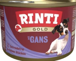 RINTI Gold Goose Mini Oca per cani di razza piccola 12x185 g