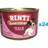 RINTI Gold Veal Mini Agnello per cani di piccola taglia 24x185 g
