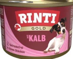 RINTI Gold Veal Mini Agnello per cani di piccola taglia 24x185 g