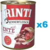 RINTI Kennerfleisch Duck anatra 6 x 800g