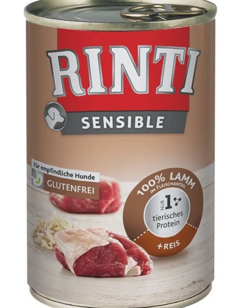 RINTI Sensible agnello e riso 6 x 400g