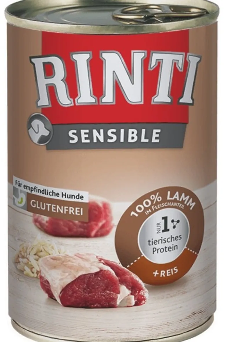 RINTI Sensible agnello e riso 6 x 400g