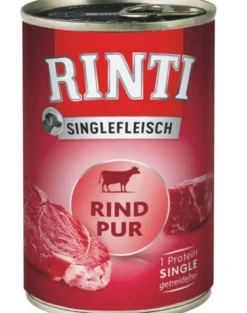 RINTI Singlefleisch Beef Pure manzo monoproteico 6 x 400g