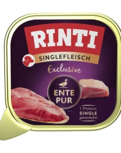 RINTI Singlefleisch Exclusive Duck Pure alimento monoproteico con anatra 150 g