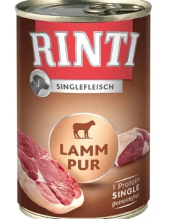 RINTI Singlefleisch Lamb Pure agnello monoproteico 6 x 400g