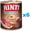 RINTI Singlefleisch Lamb Pure agnello monoproteico 6 x 800g