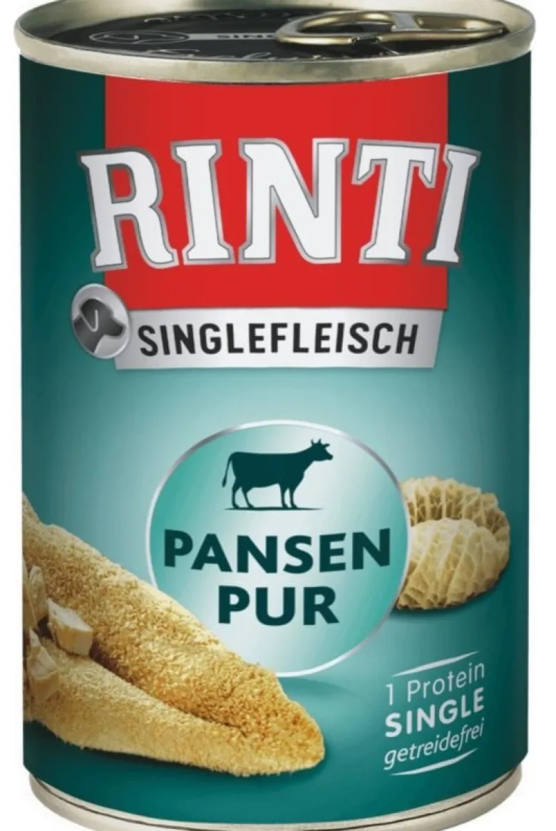 RINTI Singlefleisch Rumen Pure rumine monoproteico 6 x 400g