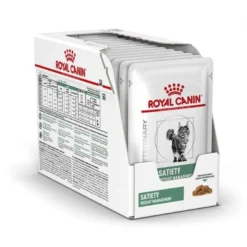 ROYAL CANIN Cat Satiety Weight Management 48 x 85g cibo umido in salsa per gatti adulti in sovrappeso o obesi