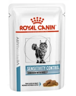 ROYAL CANIN Cat Sensitivity pollo e riso 48x85 g cibo umido per gatti adulti con reazioni avverse al cibo