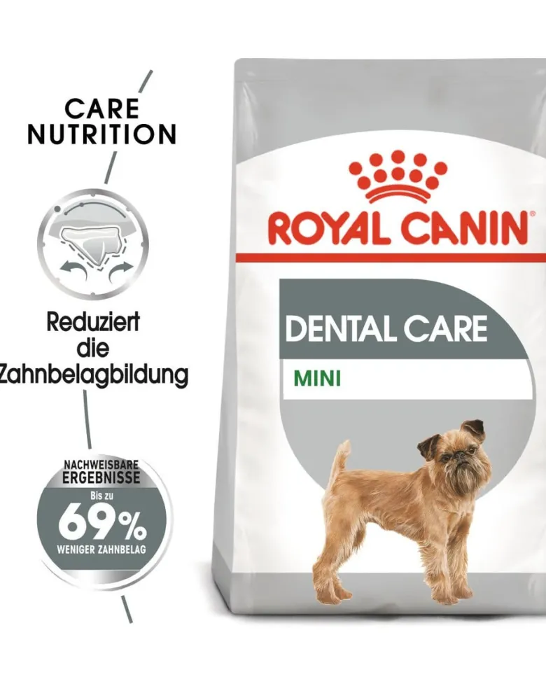 ROYAL CANIN CCN Mini Dental Care crocchette secche per cani adulti di piccole razze, riduce la formazione di tartaro 8 kg