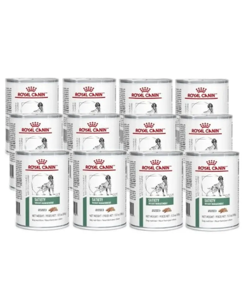 ROYAL CANIN Dog Satiety Weight Management 410g x 12
