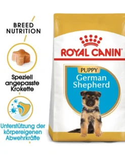 ROYAL CANIN German Shepherd Puppy alimento secco per cuccioli fino a 15 mesi, razza pastore tedesco 12 kg