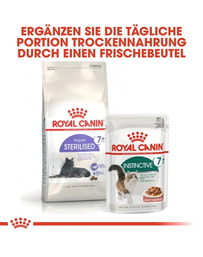 ROYAL CANIN INSTINCTIVE 7+ in salsa 12 x 85 g