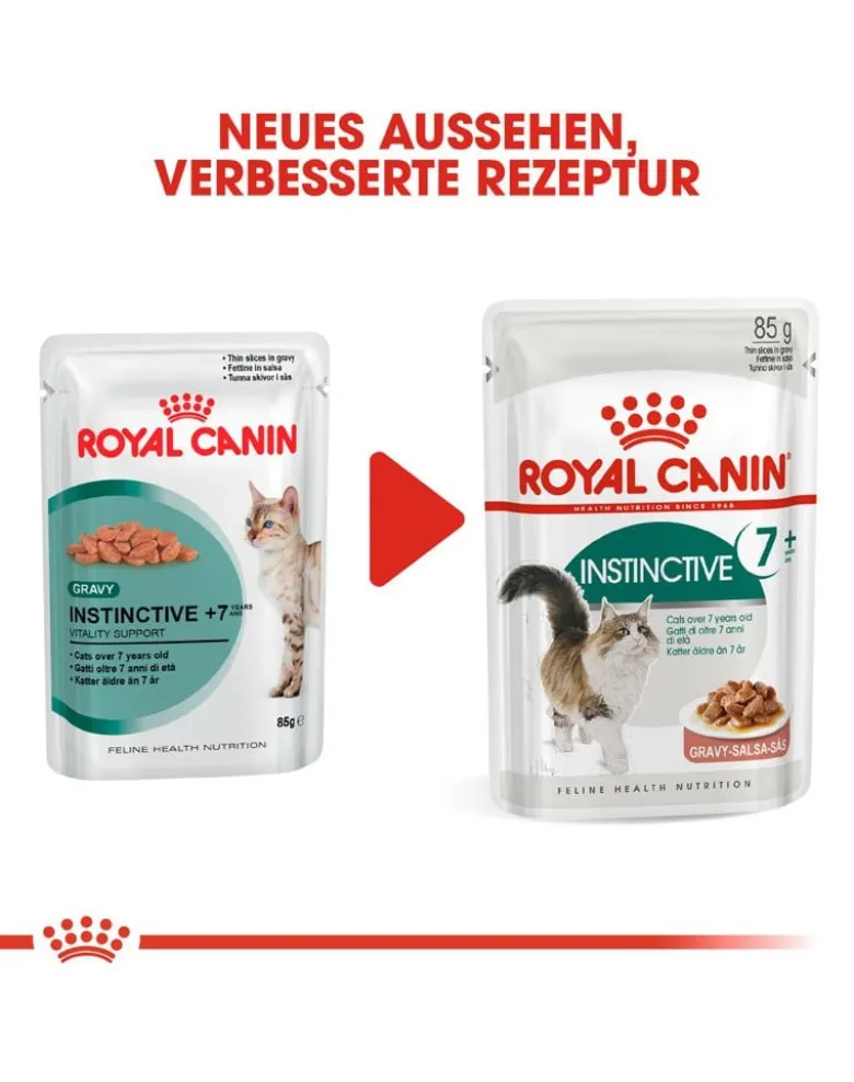 ROYAL CANIN INSTINCTIVE 7+ in salsa 12 x 85 g