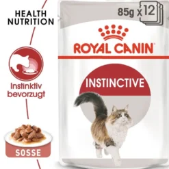 ROYAL CANIN Instinctive 24x85 g Cibo umido in salsa per gatti adulti schizzinosi