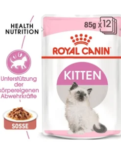 ROYAL CANIN Kitten Instinctive 24x85 g cibo umido in salsa per gattini fino a 12 mesi di età