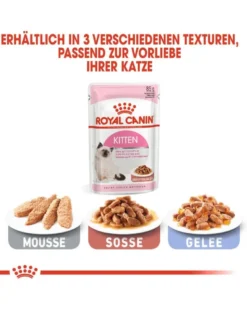 ROYAL CANIN Kitten Instinctive 24x85 g cibo umido in salsa per gattini fino a 12 mesi di età