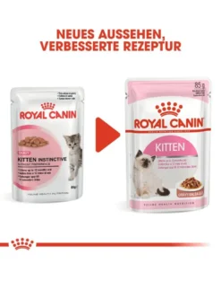 ROYAL CANIN Kitten Instinctive 24x85 g cibo umido in salsa per gattini fino a 12 mesi di età