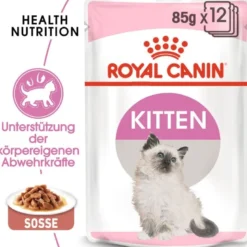 ROYAL CANIN Kitten Instinctive 24x85 g cibo umido in salsa per gattini fino a 12 mesi di età