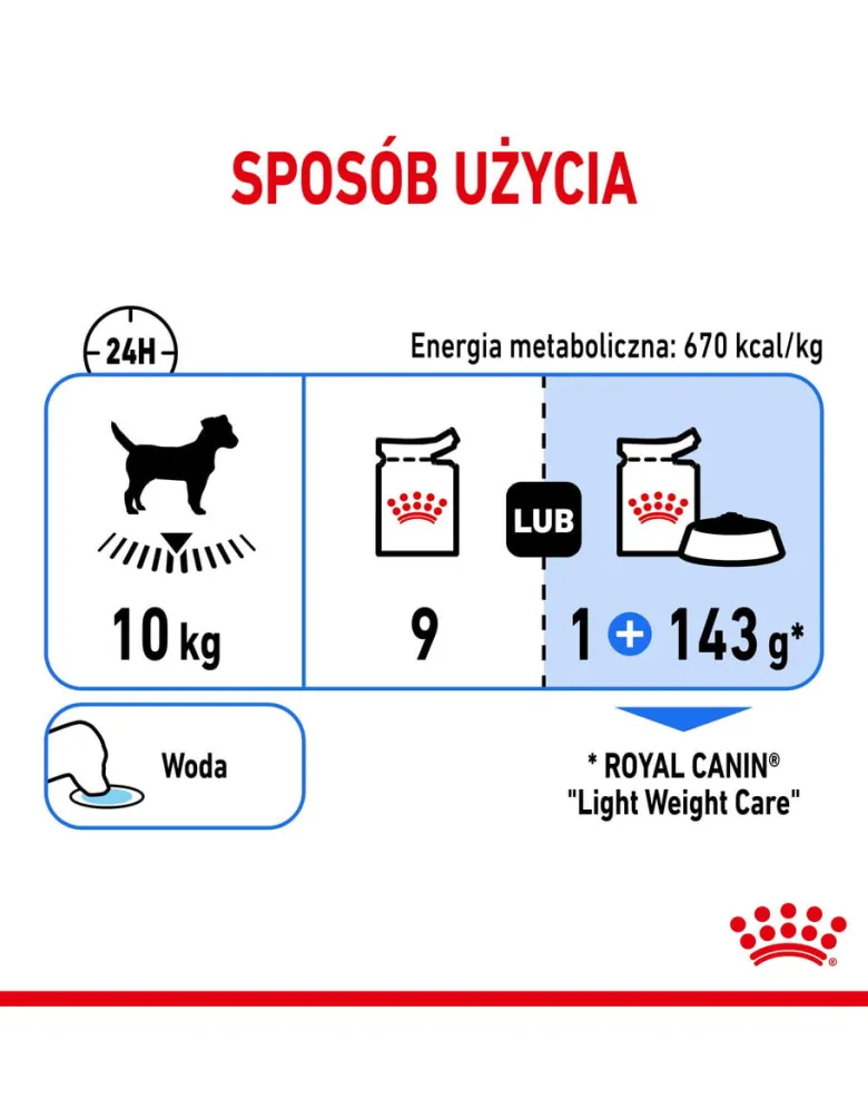 ROYAL CANIN Light Weight Care cibo umido - pâté per cani adulti con tendenza al sovrappeso 12 x 85 g