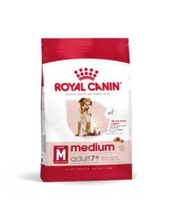 ROYAL CANIN Medium Adult 7+ 30kg (2x15kg) cibo secco per cani maturi da 7 a 10 anni di età, razze di media taglia