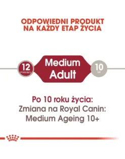ROYAL CANIN Medium adult 10 x 140g