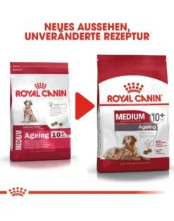 ROYAL CANIN Medium Ageing 10+ 15 kg cibo secco per cani maturi di età superiore ai 10 anni, razze di media taglia