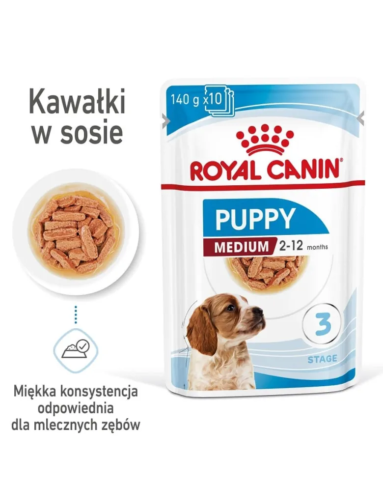 ROYAL CANIN Medium puppy 40x140 g