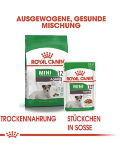 ROYAL CANIN Mini Adult 12+ 1.5 kg cibo secco per cani maturi di età superiore a 12 anni, razze di piccola taglia