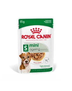 ROYAL CANIN Mini ageing 8+ 24x85 g cibo umido in salsa per cani maturi di età superiore ai 12 anni, razze di piccola taglia