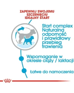 ROYAL CANIN Mini Starter Mother& Babydog 4kg cibo secco per la gravidanza, allattamento e cuccioli da 4 a 8 settimane, razze piccole