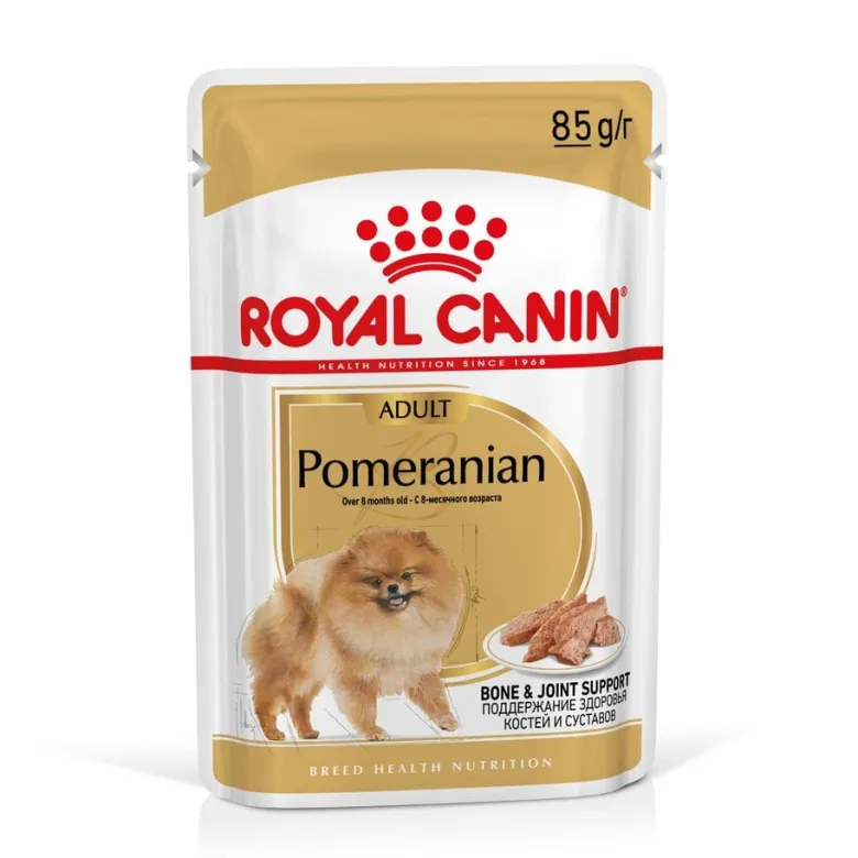 ROYAL CANIN Pomeranian Adult 3 kg + umido 12x85g