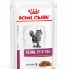 ROYAL CANIN Renal Feline Beef 12 x 85g cibo umido per gatti con insufficienza renale cronica