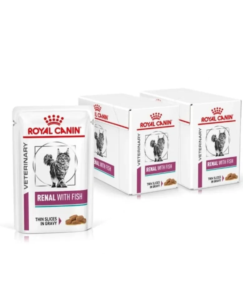ROYAL CANIN Renal Feline Fish 24 x 85g