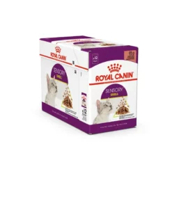 ROYAL CANIN Sensory Smell gravy 12x85 g pezzi in salsa per gatti adulti che stimolano le esperienze olfattive