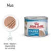 ROYAL CANIN Starter Mousse Mother & Babydog 12x195 g è indispensabile per le cagne durante la gravidanza, l'allattamento e i cuccioli