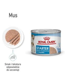 ROYAL CANIN Starter Mousse Mother & Babydog 12x195 g è indispensabile per le cagne durante la gravidanza, l'allattamento e i cuccioli