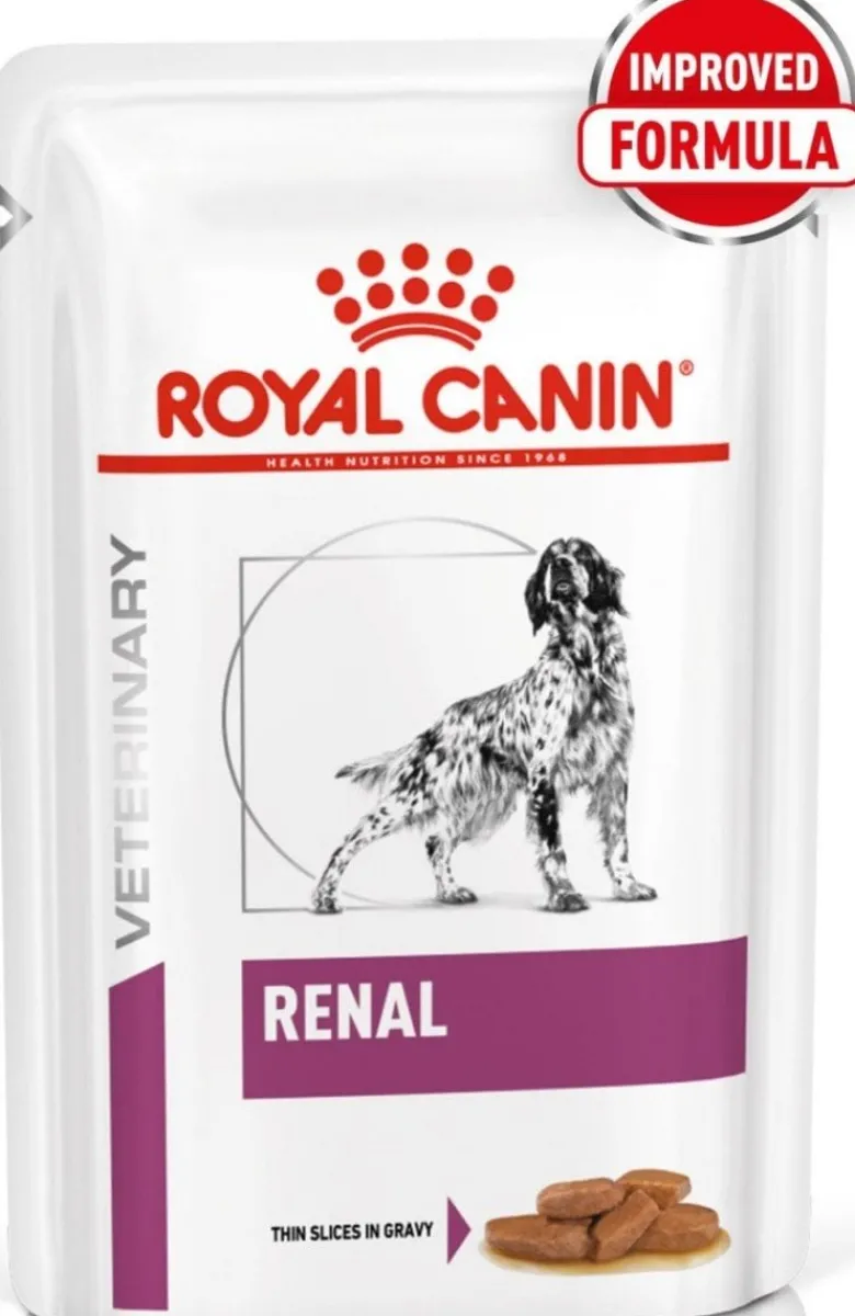 ROYAL CANIN Veterinary Diet Canine Renal 4 x 12 x 100g cibo umido per cani con insufficienza renale cronica