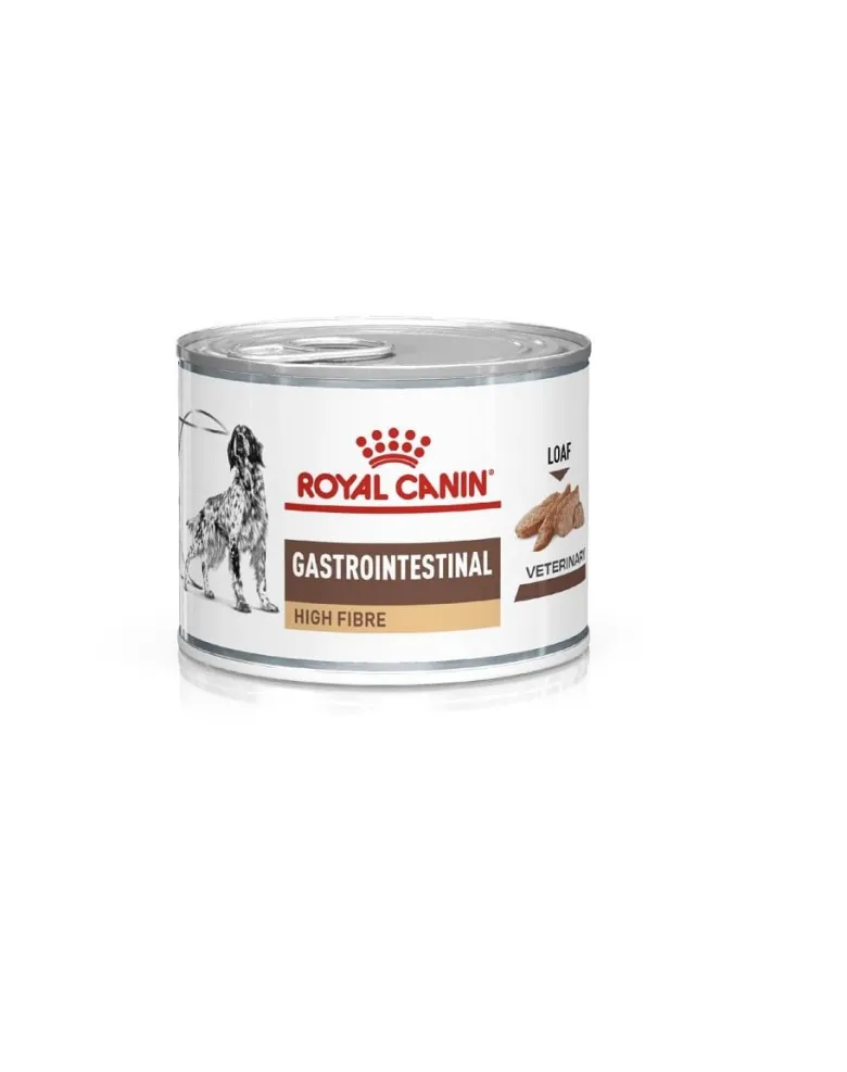 ROYAL CANIN Veterinary Gastrointestinal High Fibre paté 200g cibo dietetico per cani