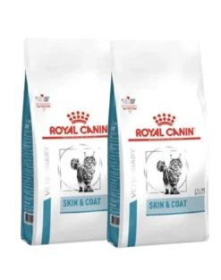 ROYAL CANIN VHN Cat Skin & Coat 2 x 400 g Alimento dietetico per gatti con pelle sensibile